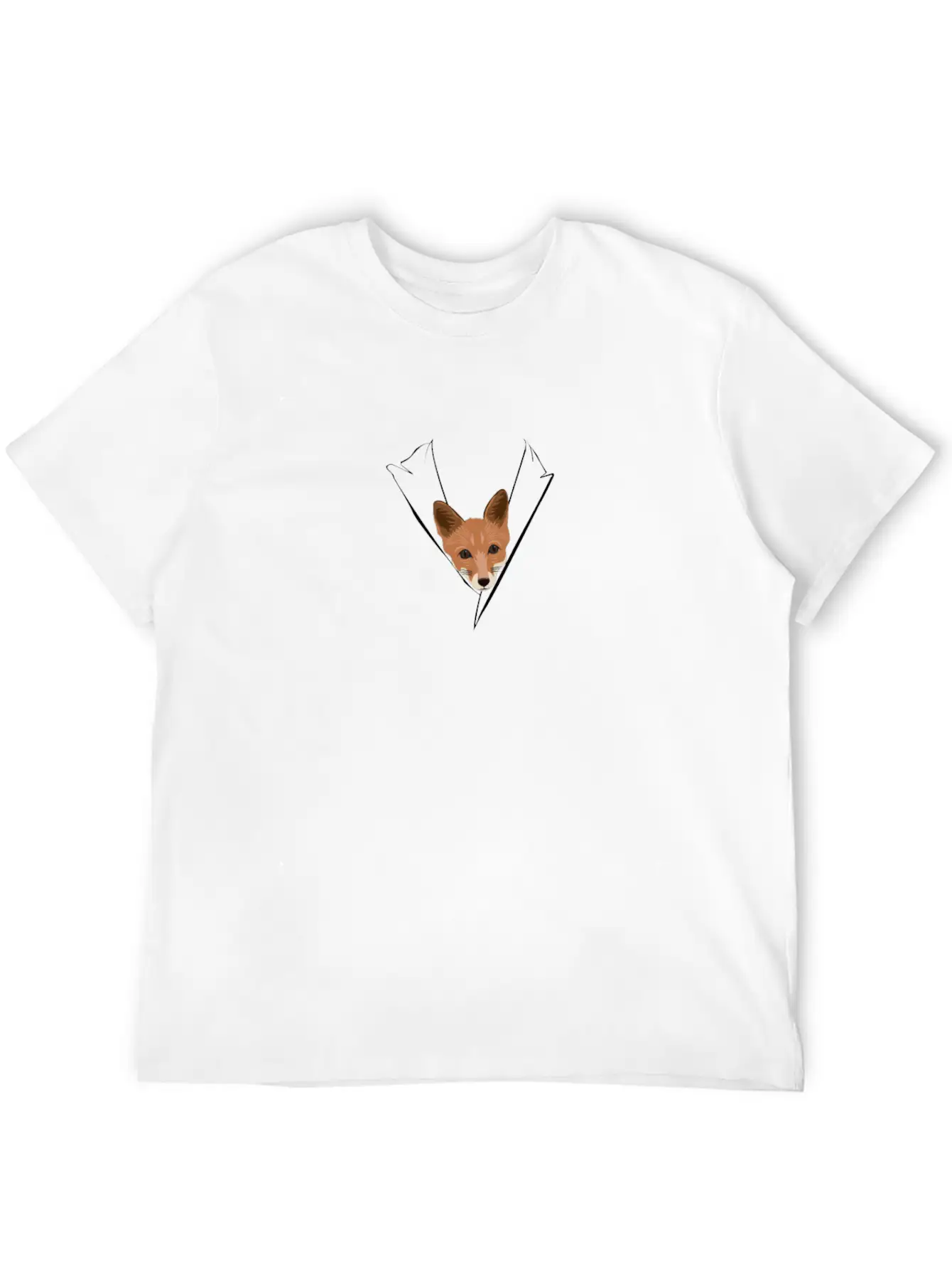 Collar Fox Timeless Short Sleeve Tee – Comfy And Minimalist Design