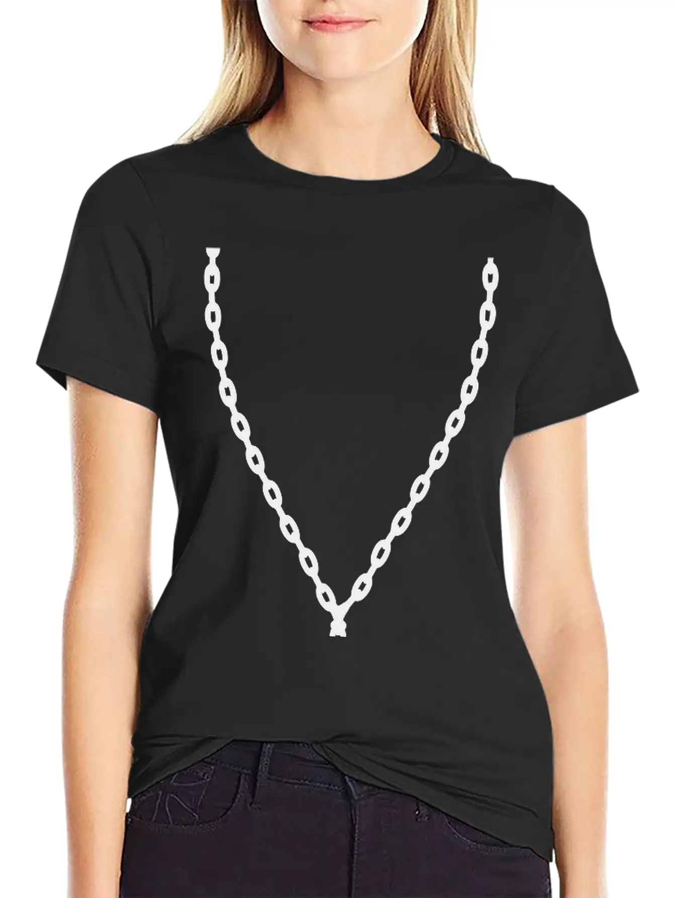 Collar Necklace Jewelry Sign Party Music Note Musi Timeless Short Sleeve Tee – Comfy And Minimalist Design