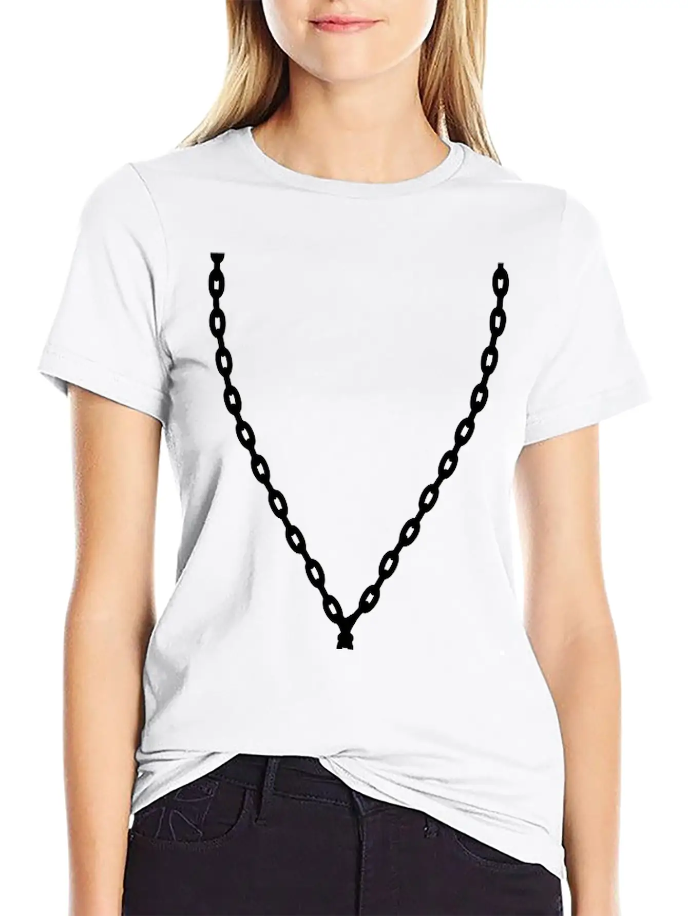 Collar Necklace Jewelry Sign Party Music Note Musi Timeless Short Sleeve Tee – Comfy And Minimalist Design