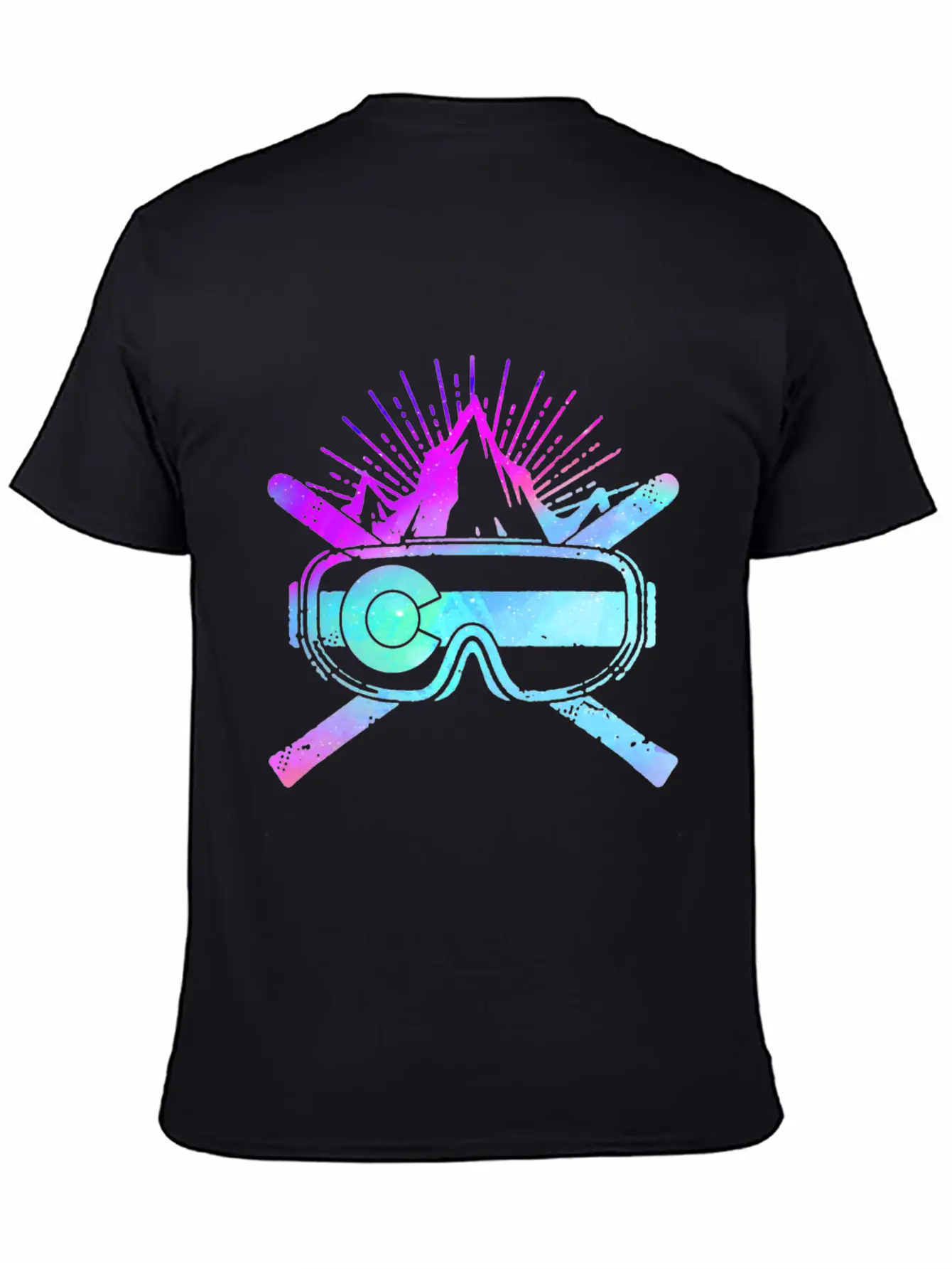 Colorado Skiing Shirt, Skiing Gift Idea, Stylish Everyday T-Shirt – Unisex Basic Cotton Tee