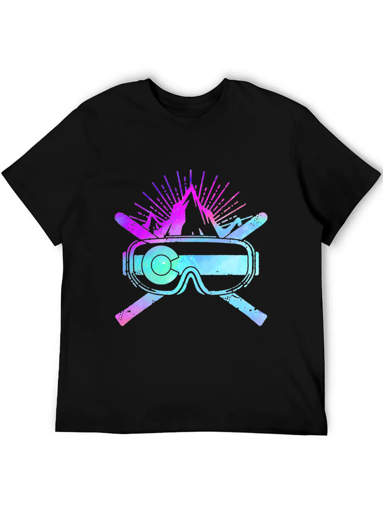 Colorado Skiing Shirt, Skiing Gift Idea, Stylish Everyday T-Shirt – Unisex Basic Cotton Tee