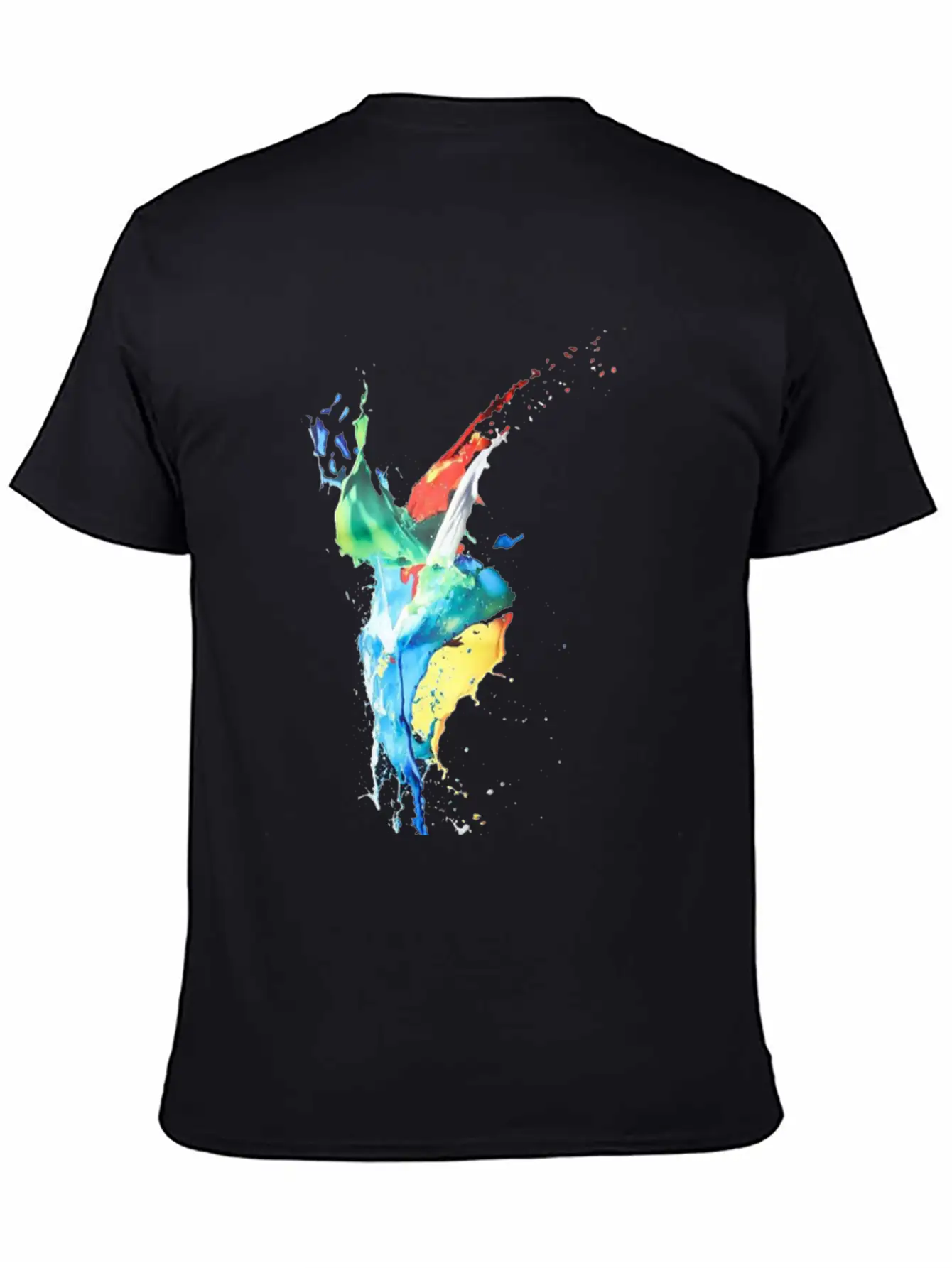 Colour Flow Basic Graphic T-Shirt – Daily Comfort In Soft Cotton