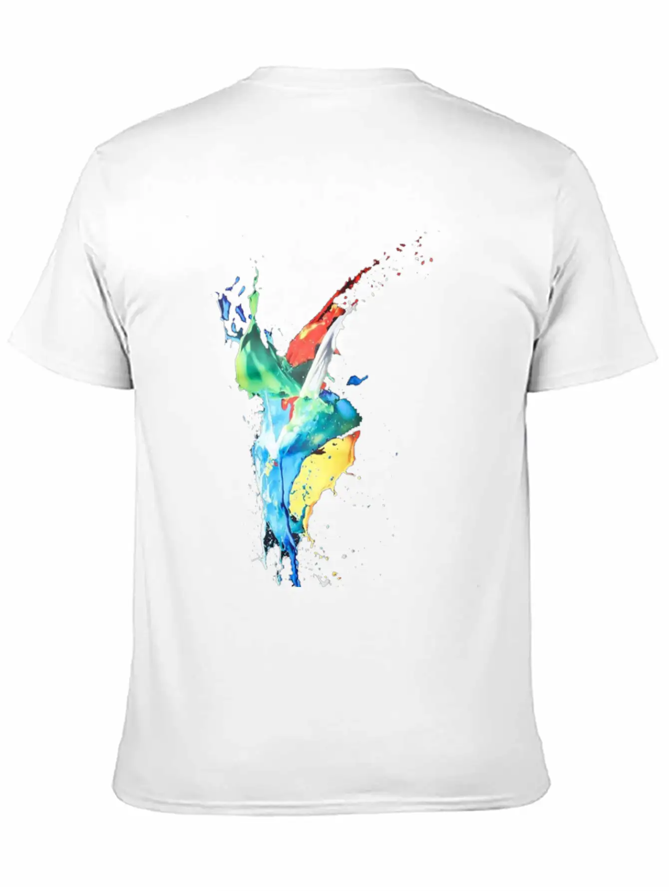 Colour Flow Basic Graphic T-Shirt – Daily Comfort In Soft Cotton