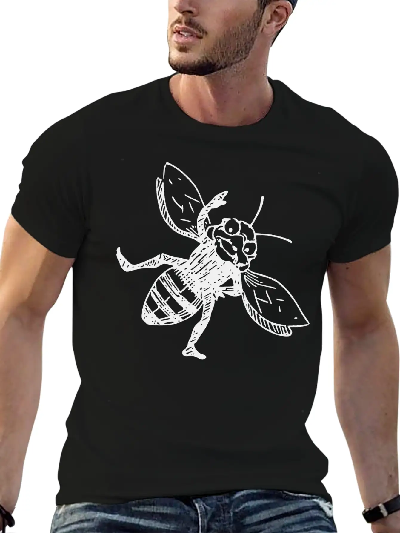 Comic Character 208 Stylish Everyday T-Shirt – Unisex Basic Cotton Tee