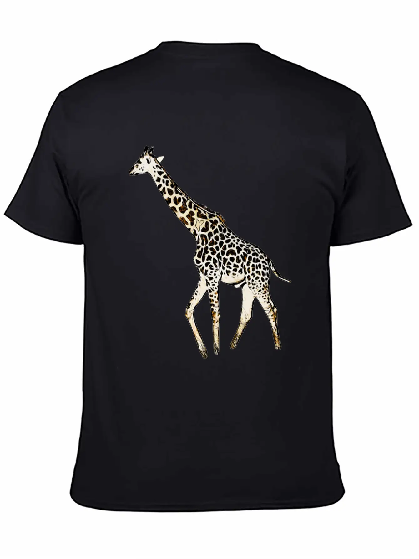 Comic Giraffe Stylish Everyday T-Shirt – Unisex Basic Cotton Tee