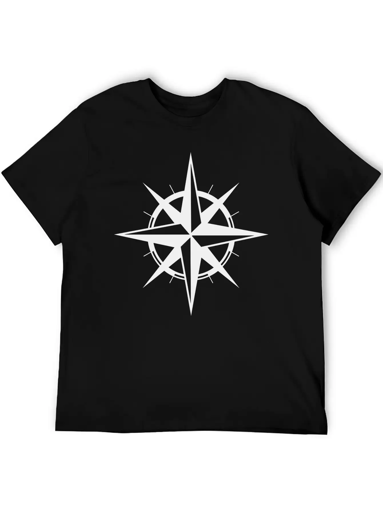 Compass Basic Graphic T-Shirt – Daily Comfort In Soft Cotton