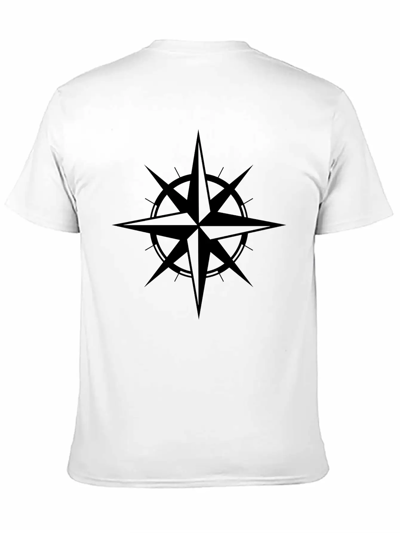 Compass Basic Graphic T-Shirt – Daily Comfort In Soft Cotton