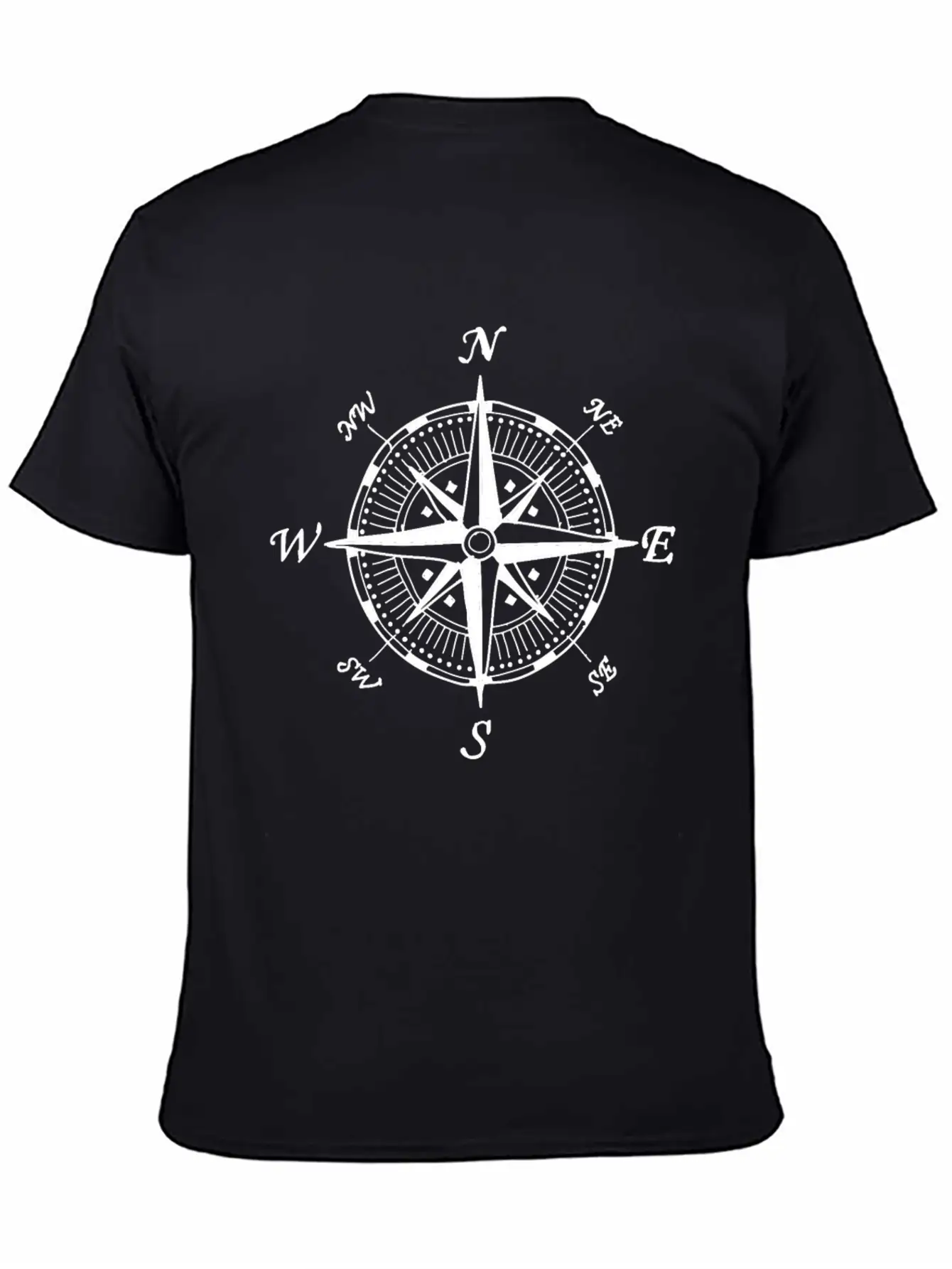 Compass Essential Unisex Summer Tee – Soft Cotton Casual Fit