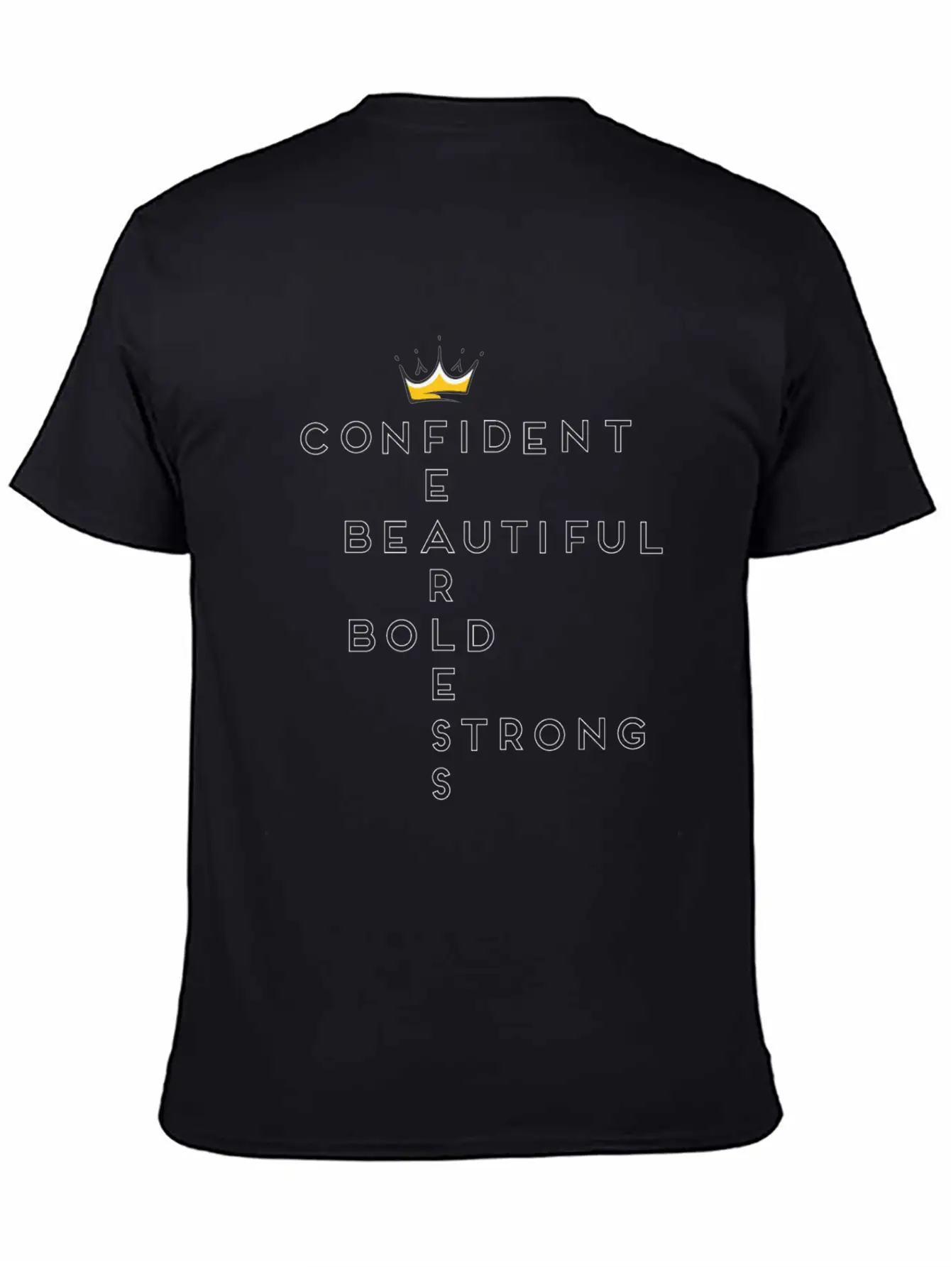 Confident Queen Timeless Short Sleeve Tee – Comfy And Minimalist Design