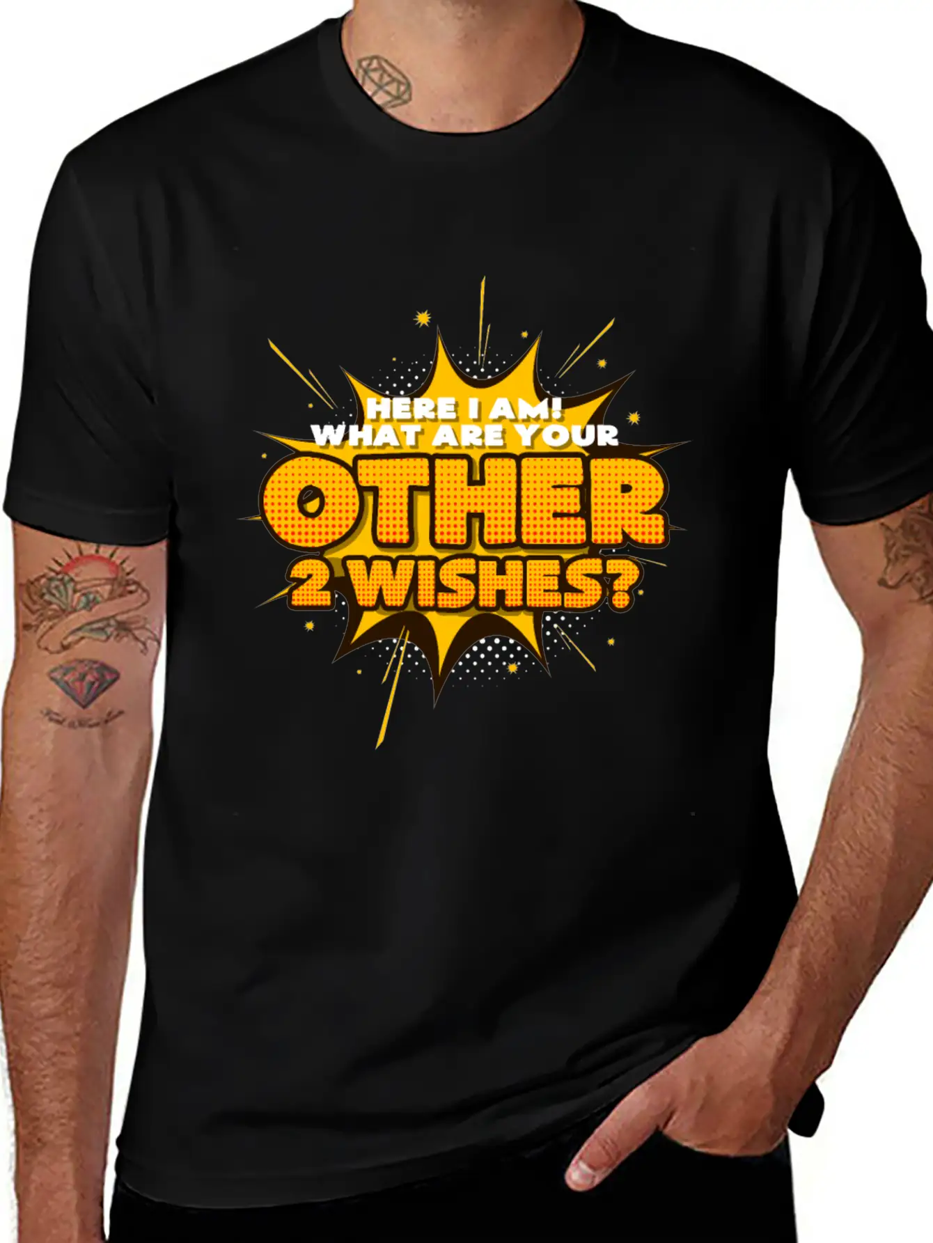 Confident Saying Unisex Short Sleeve Soft Cotton T-Shirt – Casual Everyday Wear