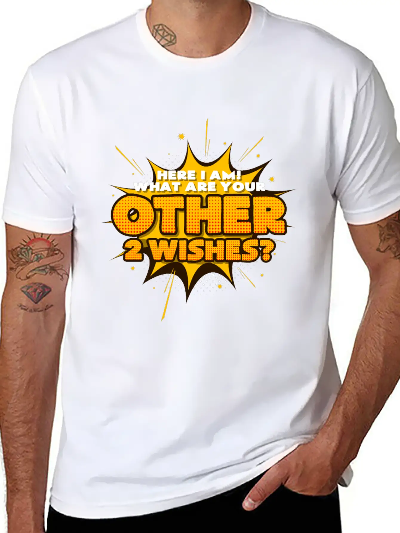 Confident Saying Unisex Short Sleeve Soft Cotton T-Shirt – Casual Everyday Wear