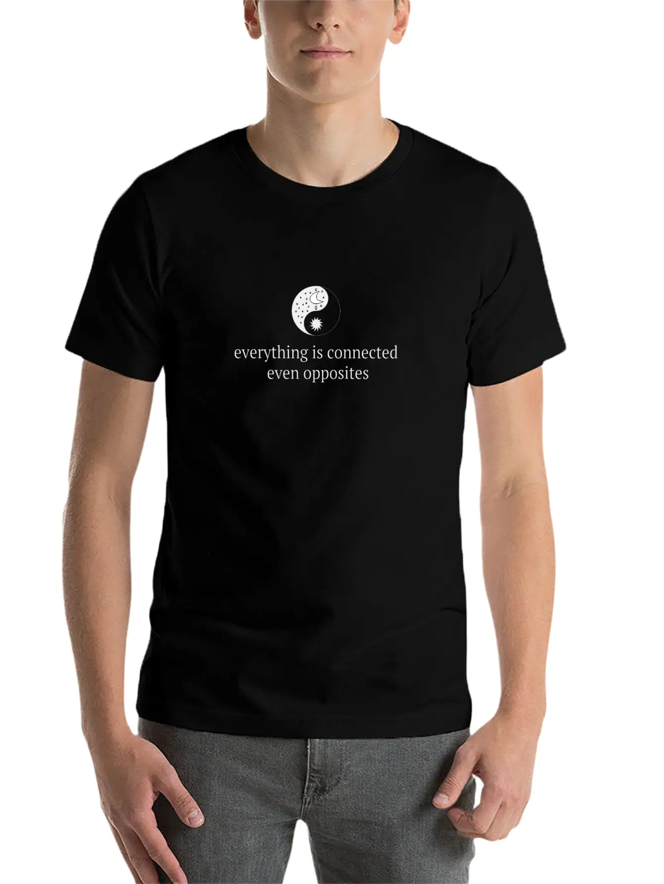 Connected Stylish Everyday T-Shirt – Unisex Basic Cotton Tee