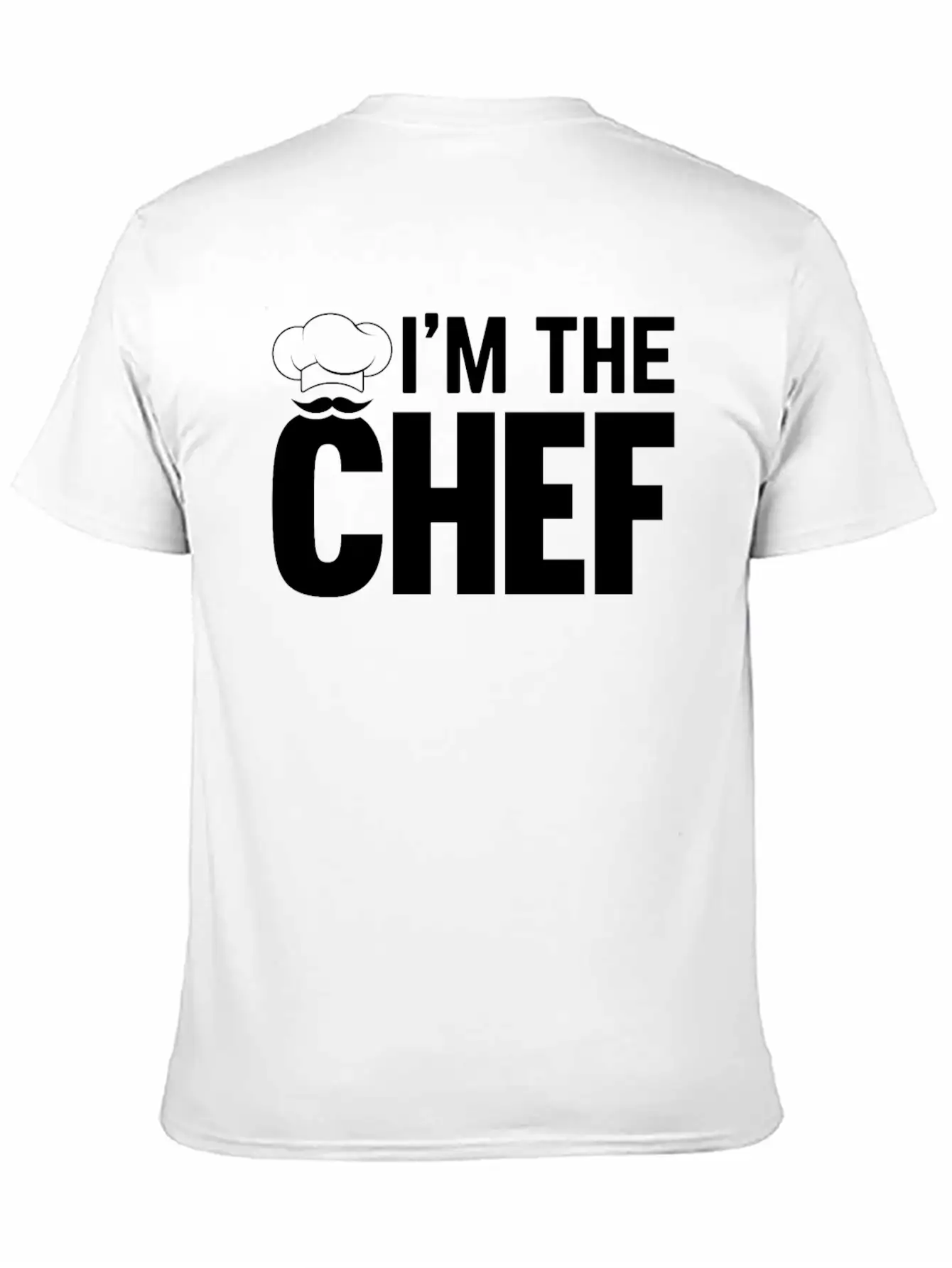 Cooking Cook - I'm The Chef - Funny Cooking Chef Unisex Short Sleeve Soft Cotton T-Shirt – Casual Everyday Wear
