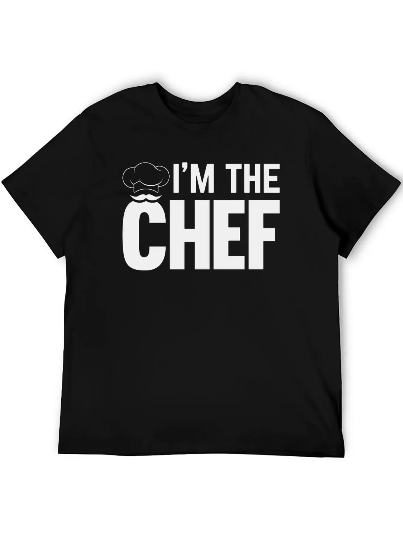 Cooking Cook - I'm The Chef - Funny Cooking Chef Unisex Short Sleeve Soft Cotton T-Shirt – Casual Everyday Wear