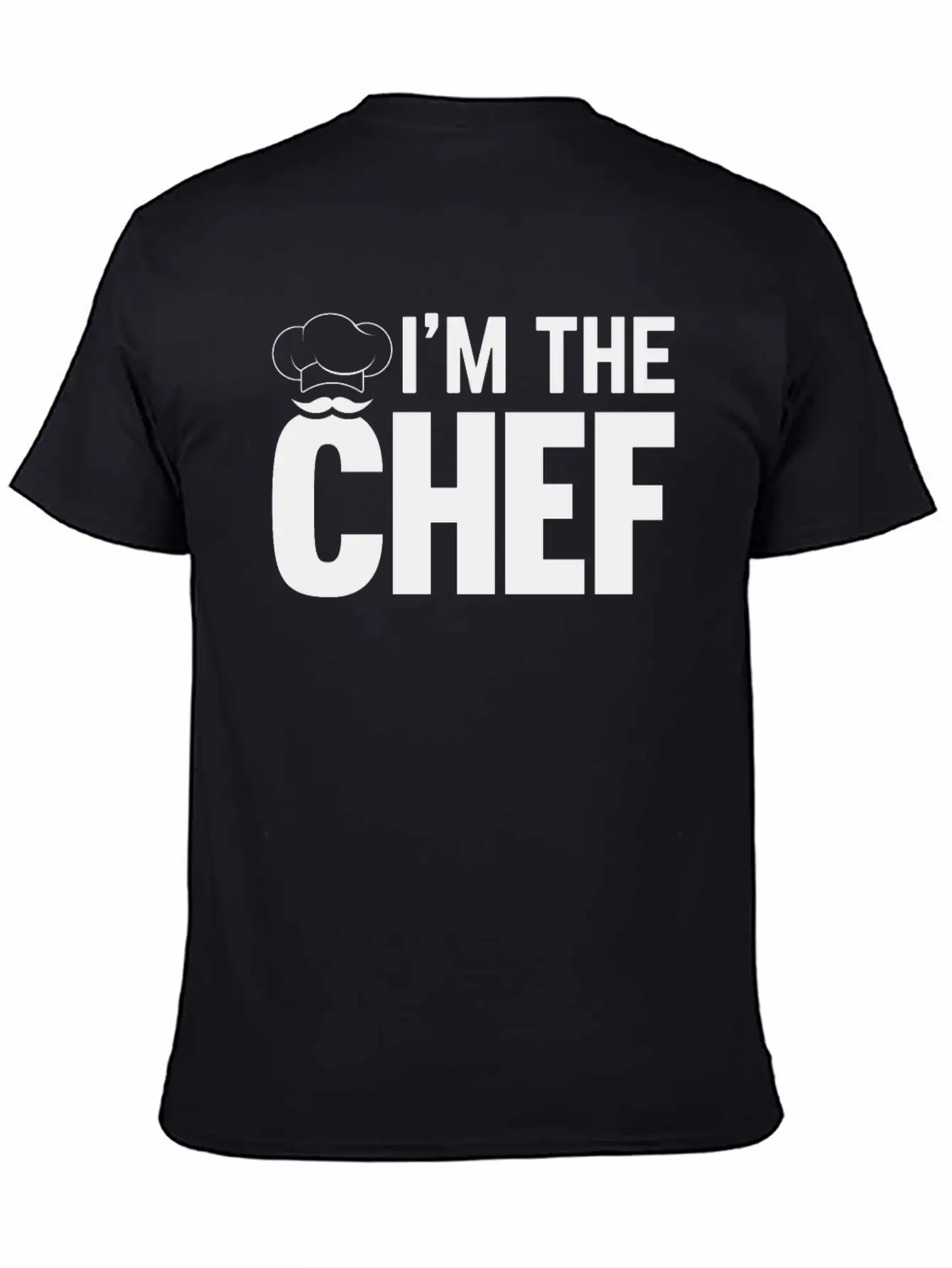 Cooking Cook - I'm The Chef - Funny Cooking Chef Unisex Short Sleeve Soft Cotton T-Shirt – Casual Everyday Wear