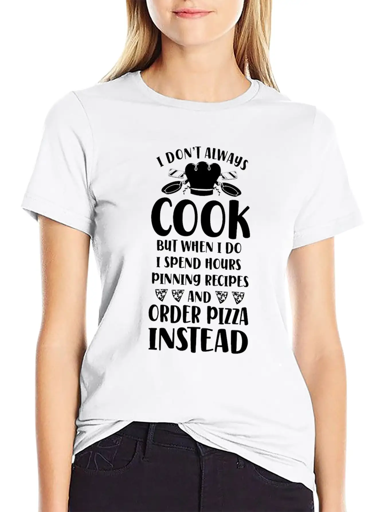 Cooking Cook Pizza Kitchen Chef I Unisex Short Sleeve Soft Cotton T-Shirt – Casual Everyday Wear