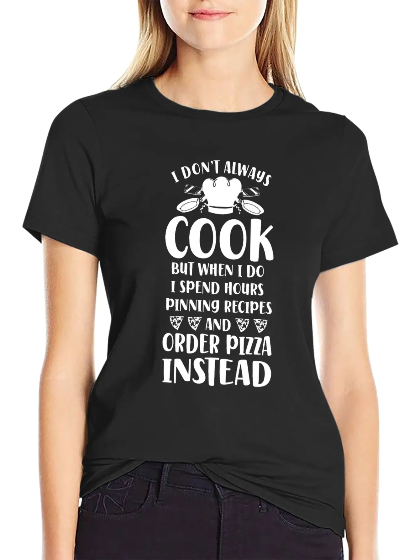 Cooking Cook Pizza Kitchen Chef I Unisex Short Sleeve Soft Cotton T-Shirt – Casual Everyday Wear
