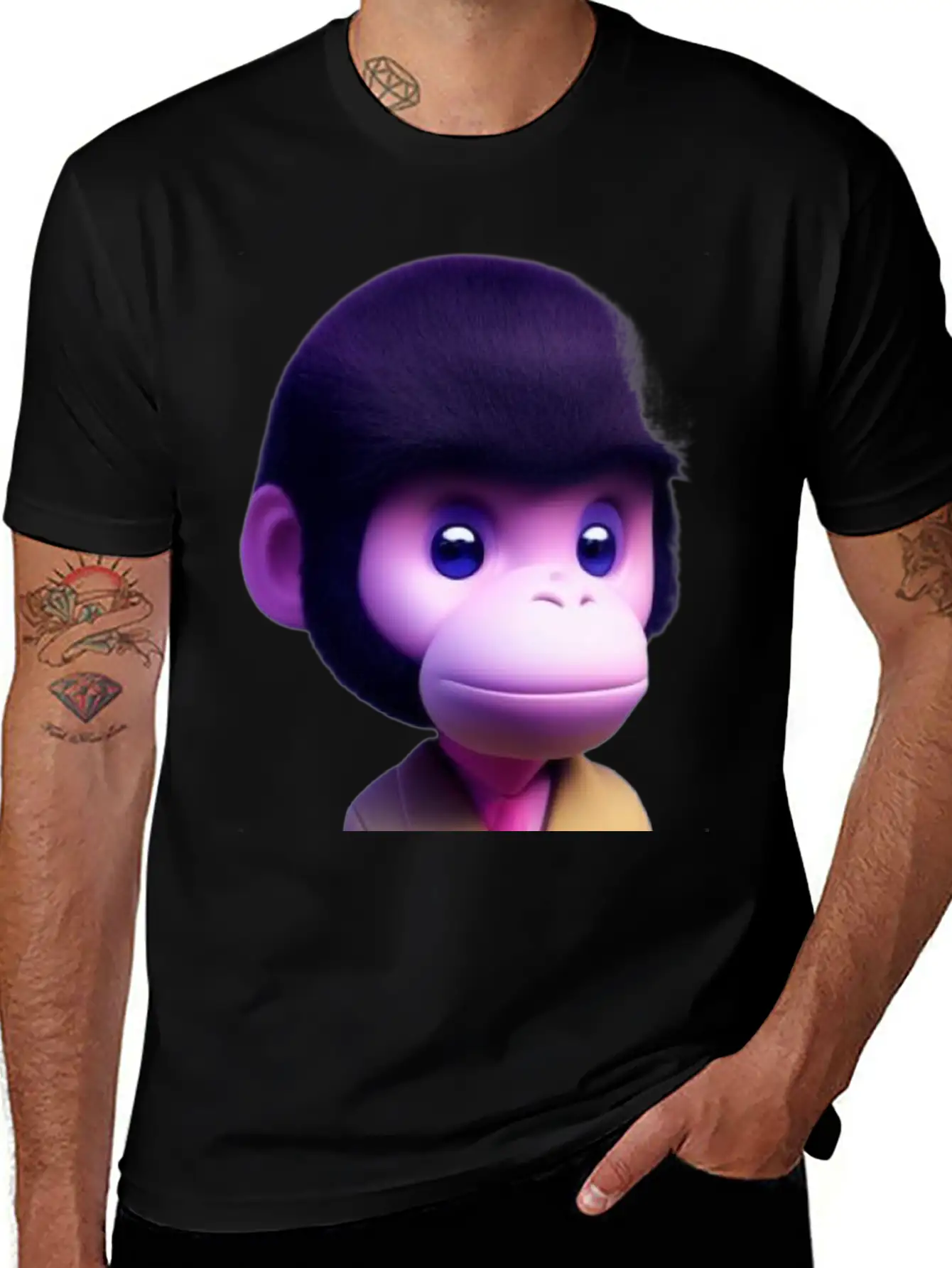 Cool Ape Stylish Everyday T-Shirt – Unisex Basic Cotton Tee