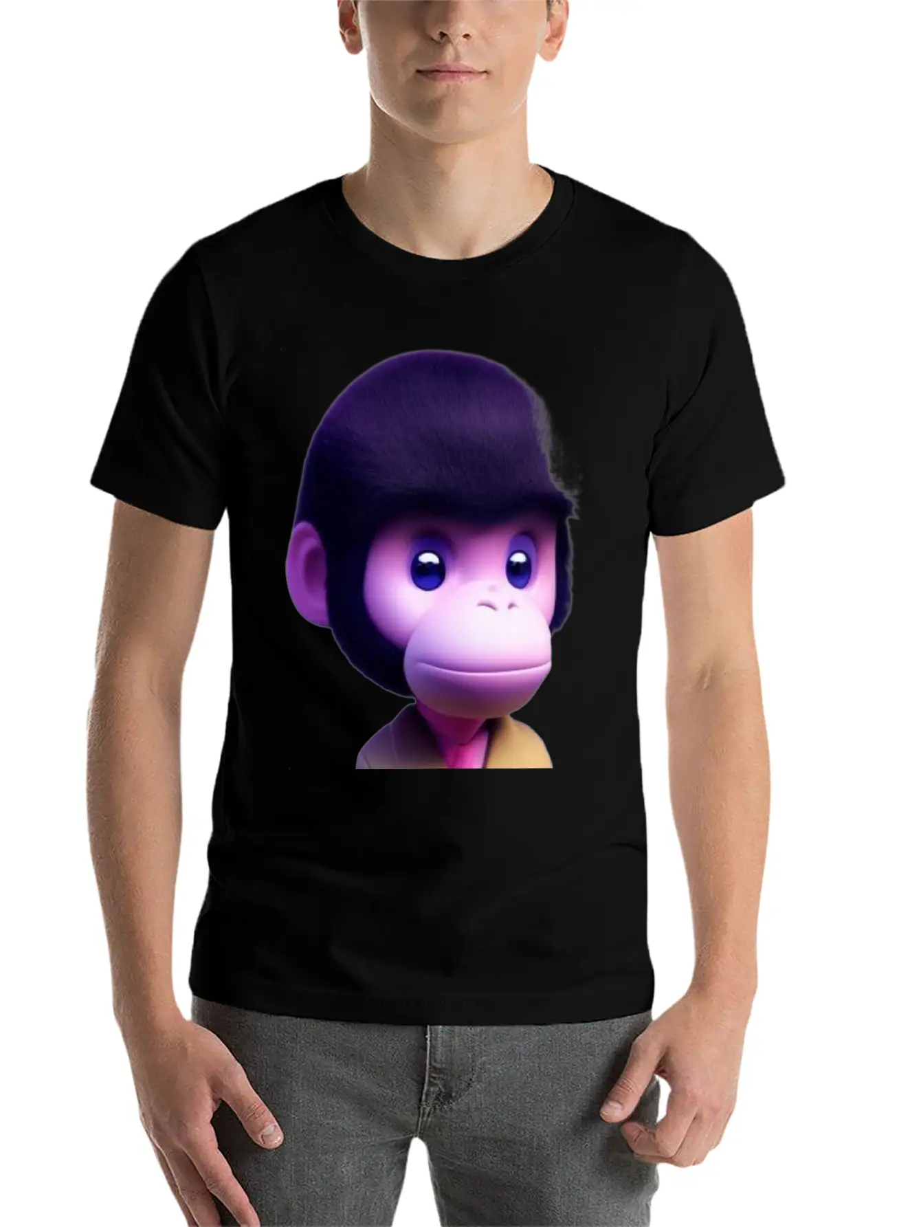 Cool Ape Stylish Everyday T-Shirt – Unisex Basic Cotton Tee