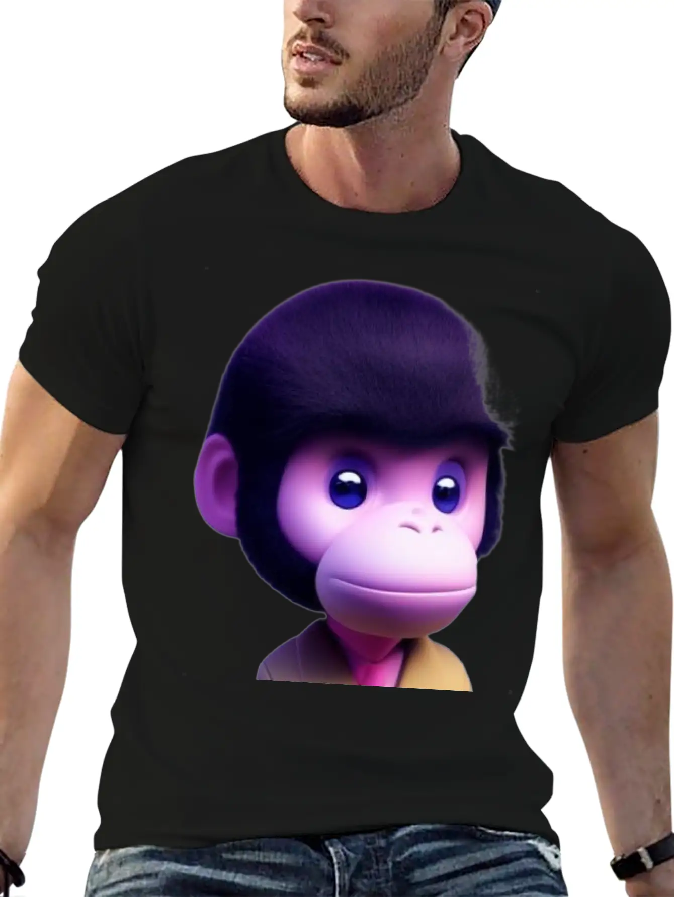 Cool Ape Stylish Everyday T-Shirt – Unisex Basic Cotton Tee