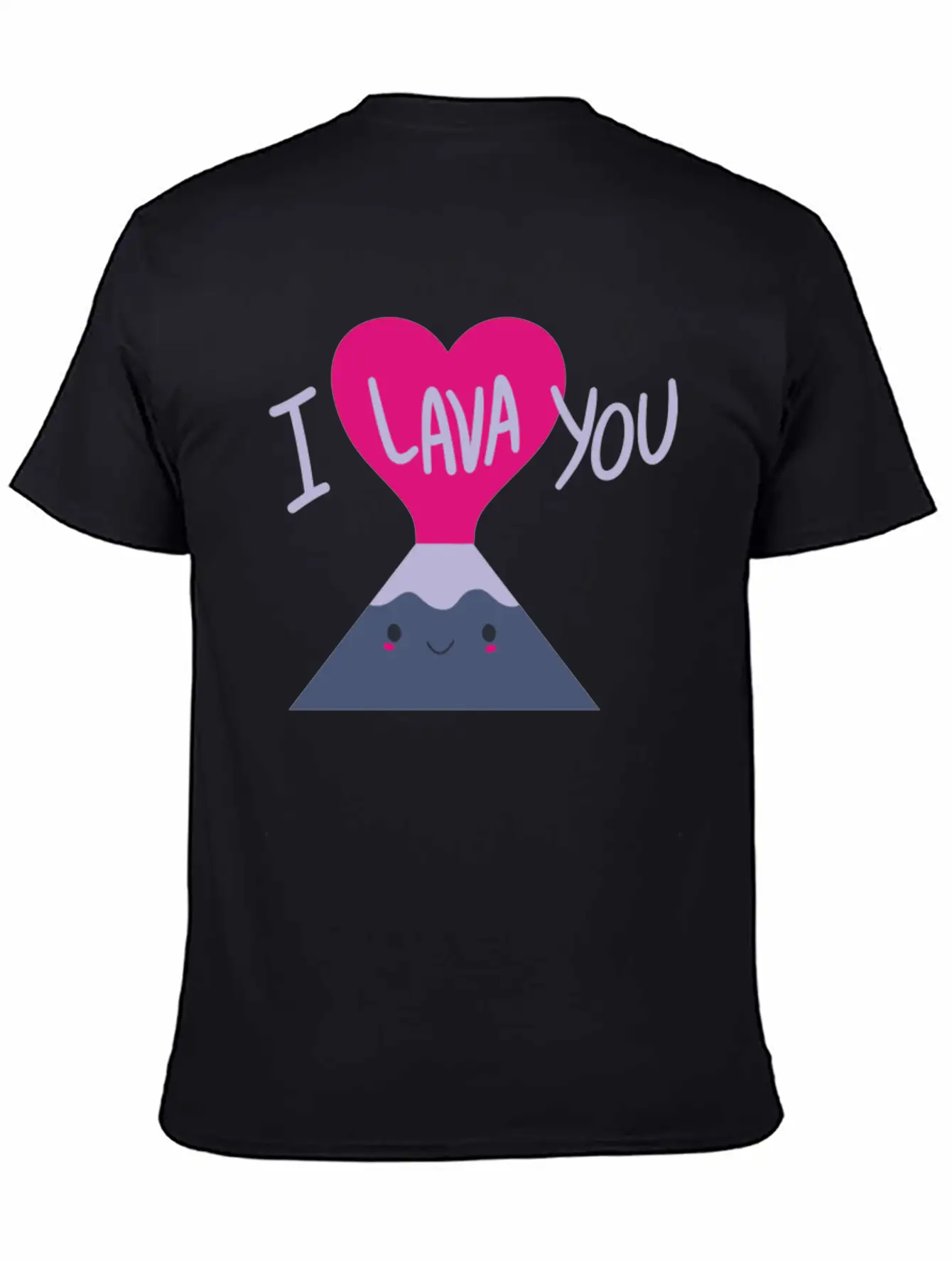 Cool I Lava You Valentine S Day Unisex Short Sleeve Soft Cotton T-Shirt – Casual Everyday Wear