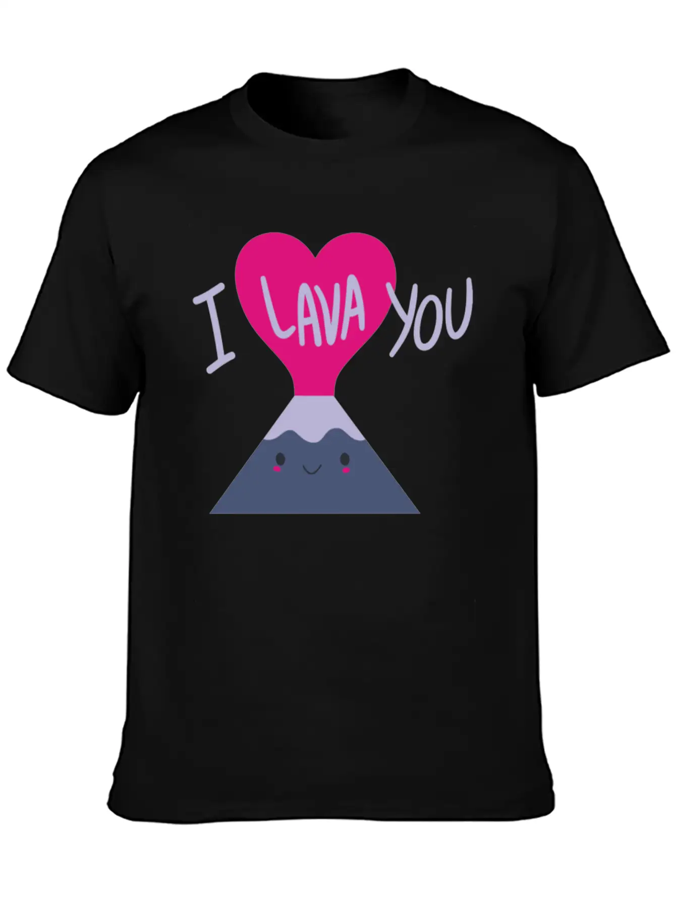 Cool I Lava You Valentine S Day Unisex Short Sleeve Soft Cotton T-Shirt – Casual Everyday Wear