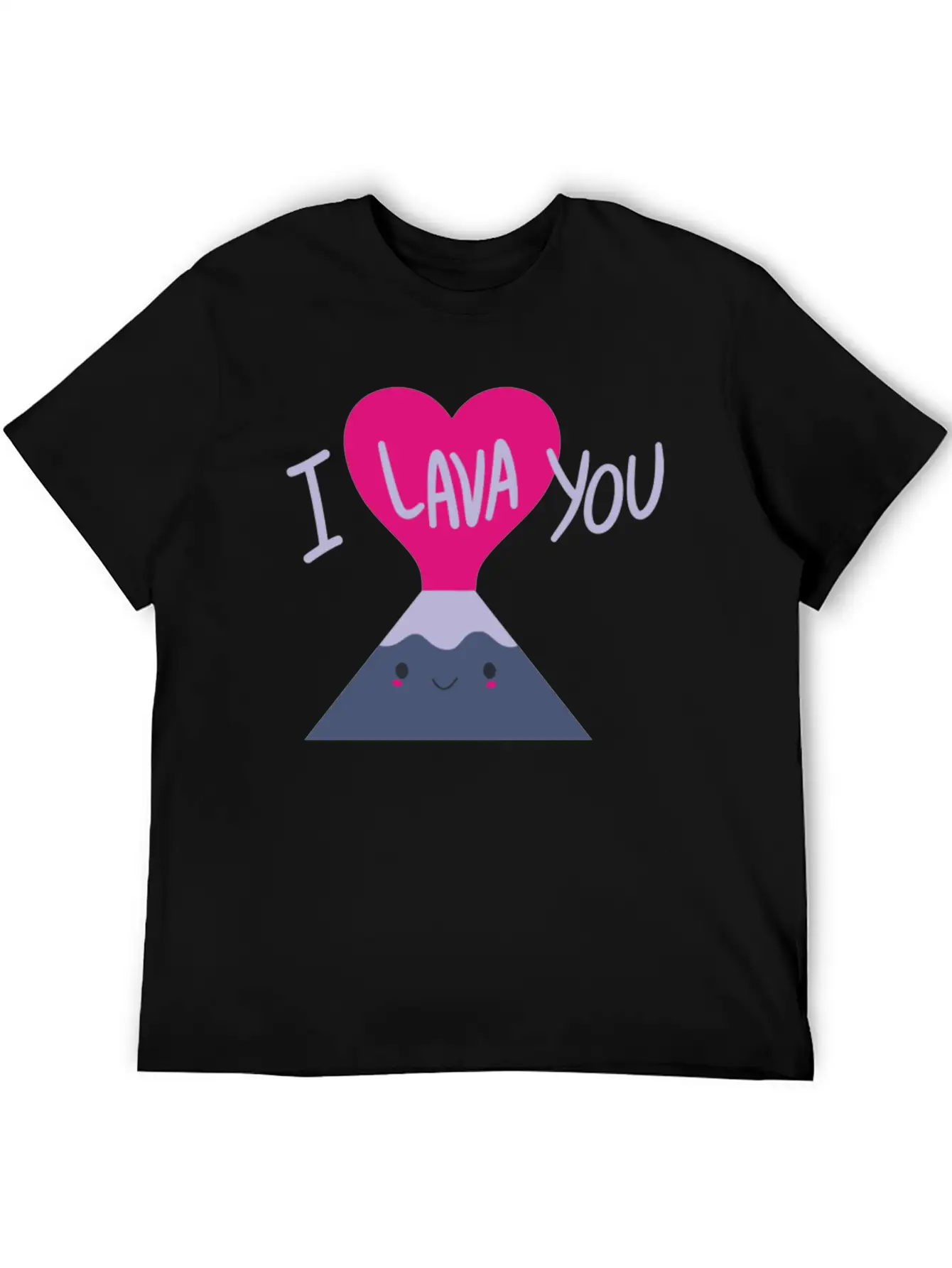 Cool I Lava You Valentine S Day Unisex Short Sleeve Soft Cotton T-Shirt – Casual Everyday Wear