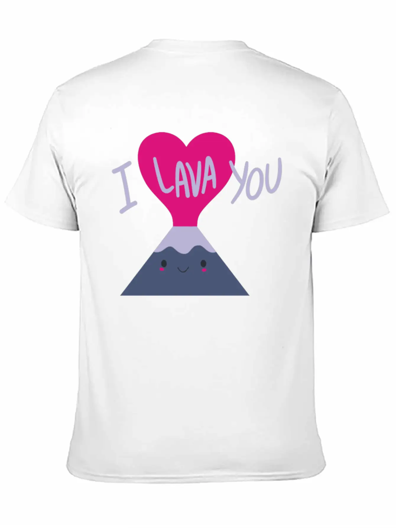 Cool I Lava You Valentine S Day Unisex Short Sleeve Soft Cotton T-Shirt – Casual Everyday Wear