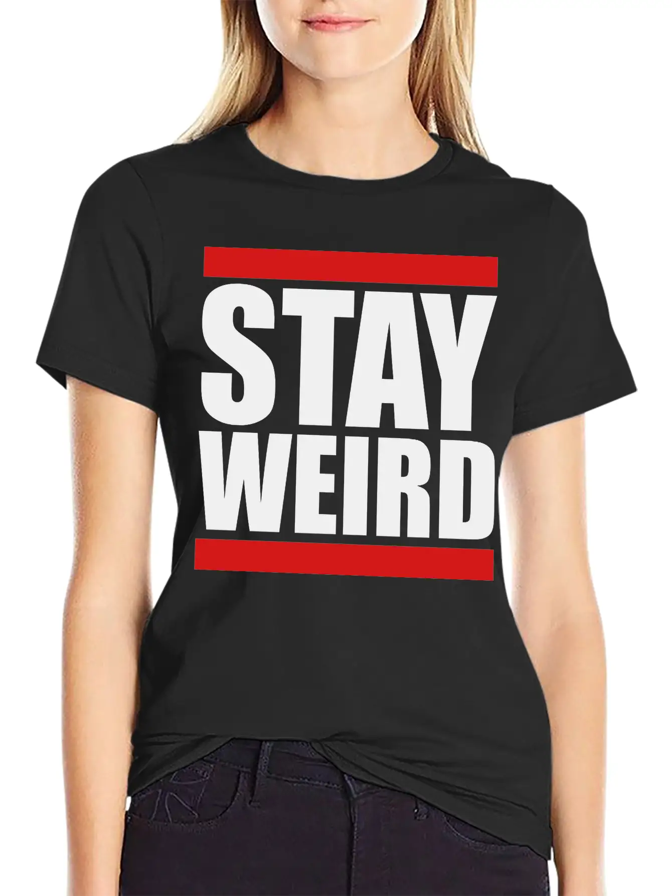 Cool Stay Weird Basic Graphic T-Shirt – Daily Comfort In Soft Cotton