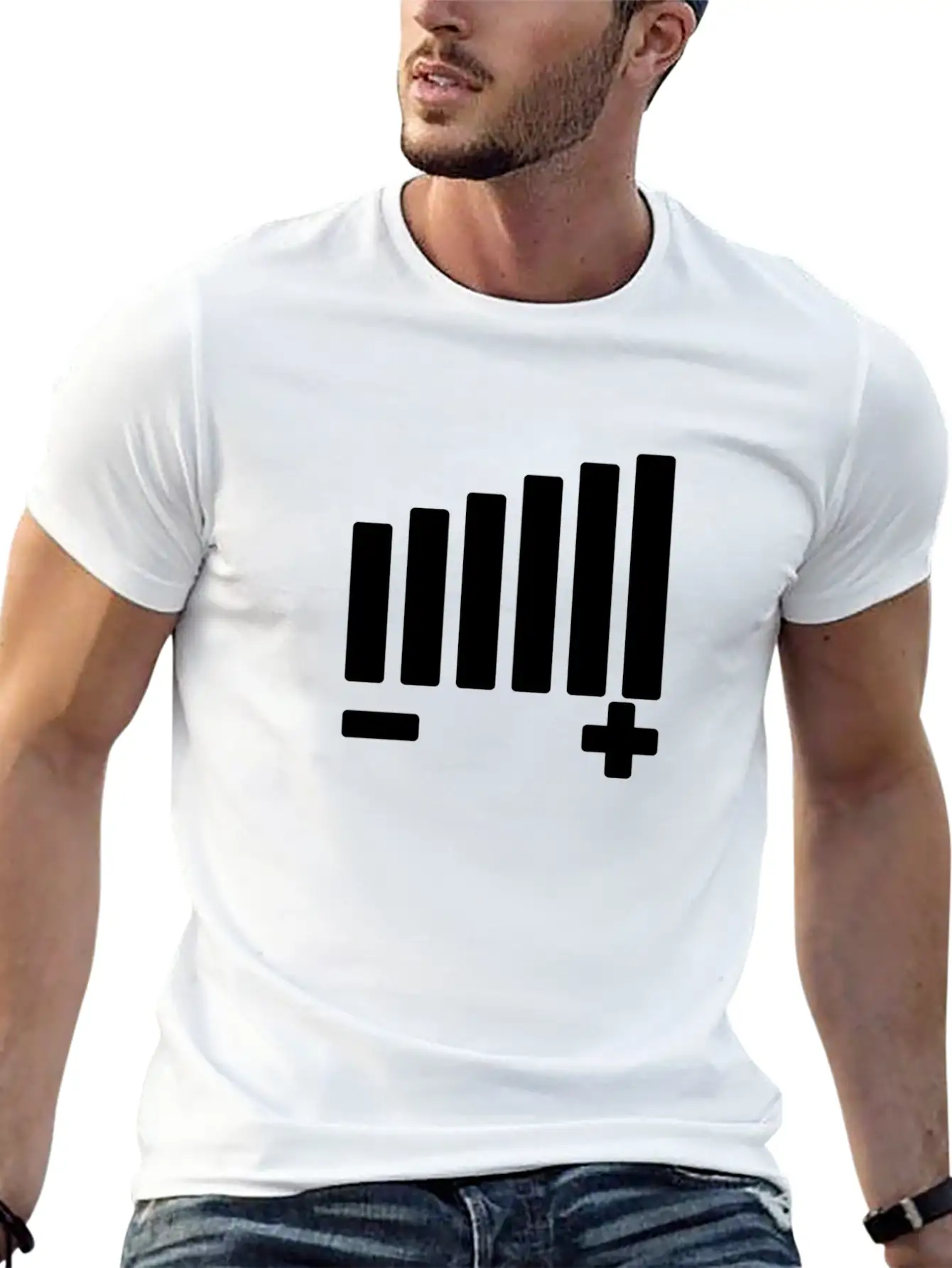 Cool T-shirt Hoodie "Volume Icon" Gift Idea Unisex Short Sleeve Soft Cotton T-Shirt – Casual Everyday Wear
