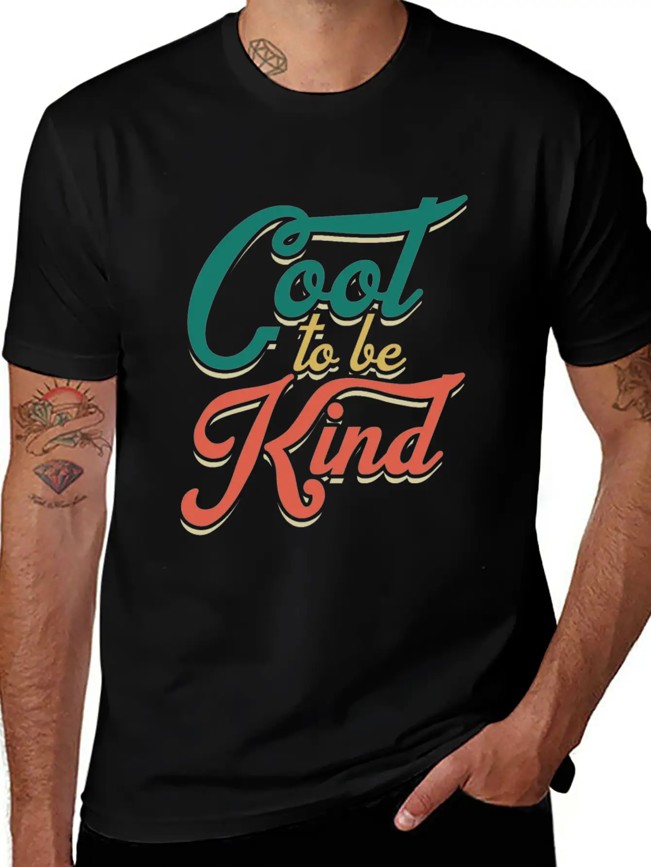 Cool To Be Kind Basic Graphic T-Shirt – Daily Comfort In Soft Cotton