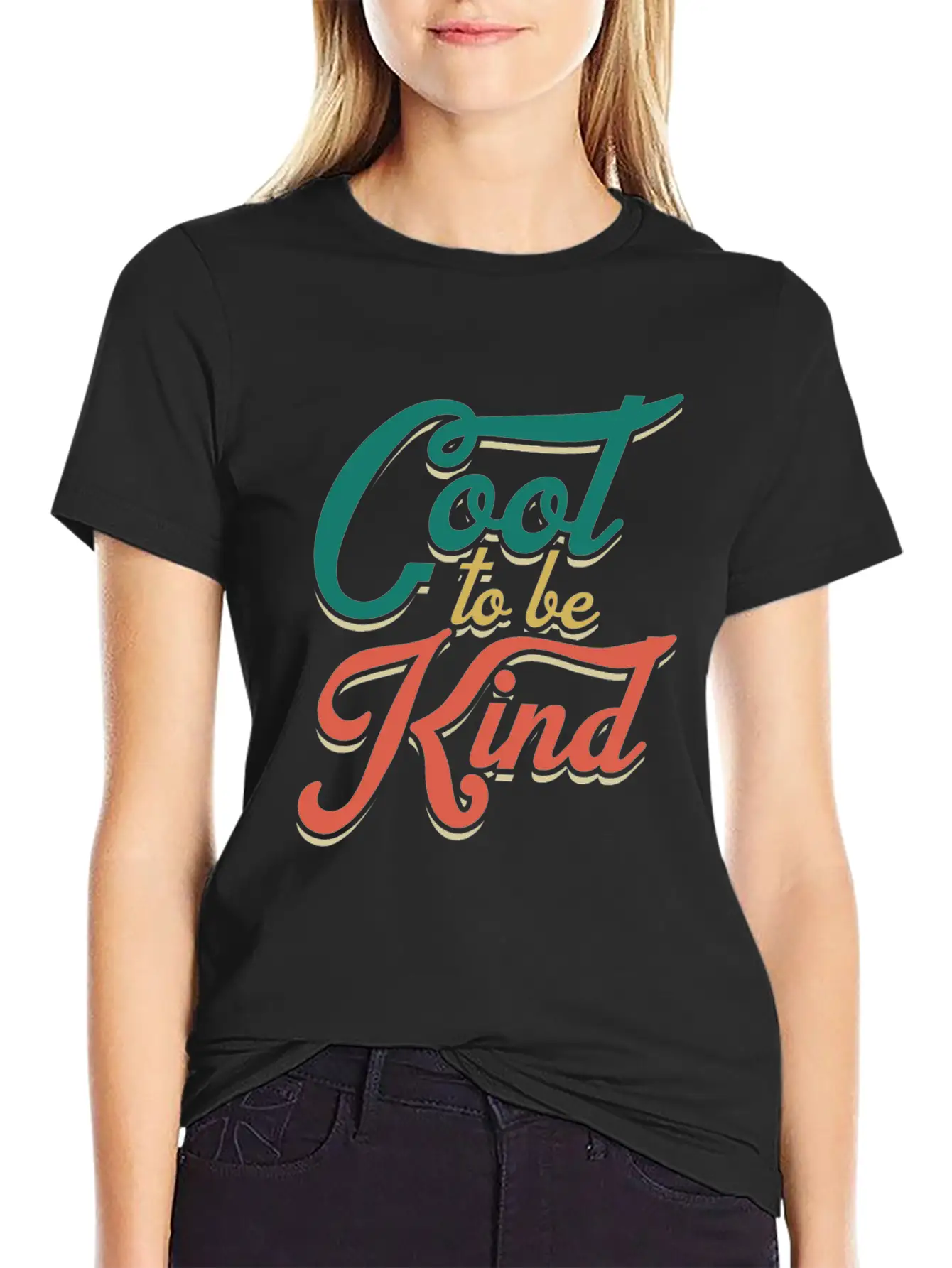Cool To Be Kind Basic Graphic T-Shirt – Daily Comfort In Soft Cotton