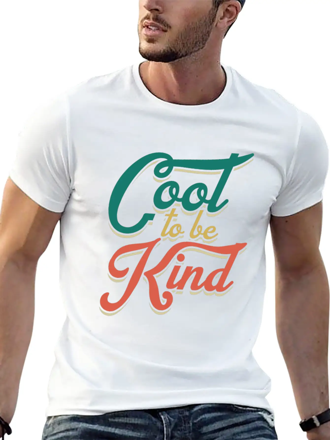Cool To Be Kind Basic Graphic T-Shirt – Daily Comfort In Soft Cotton