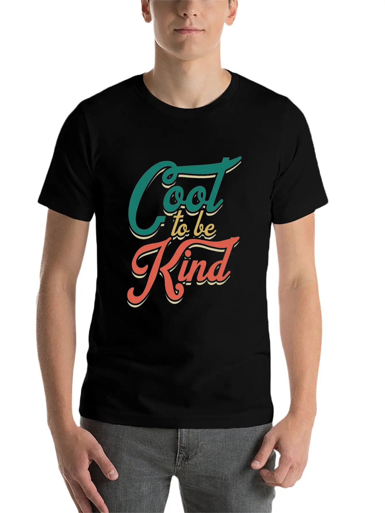 Cool To Be Kind Basic Graphic T-Shirt – Daily Comfort In Soft Cotton