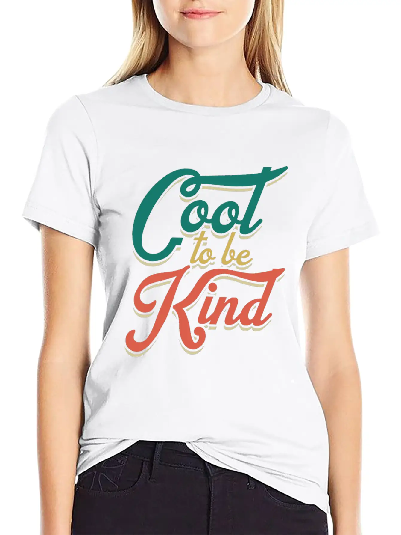 Cool To Be Kind Basic Graphic T-Shirt – Daily Comfort In Soft Cotton