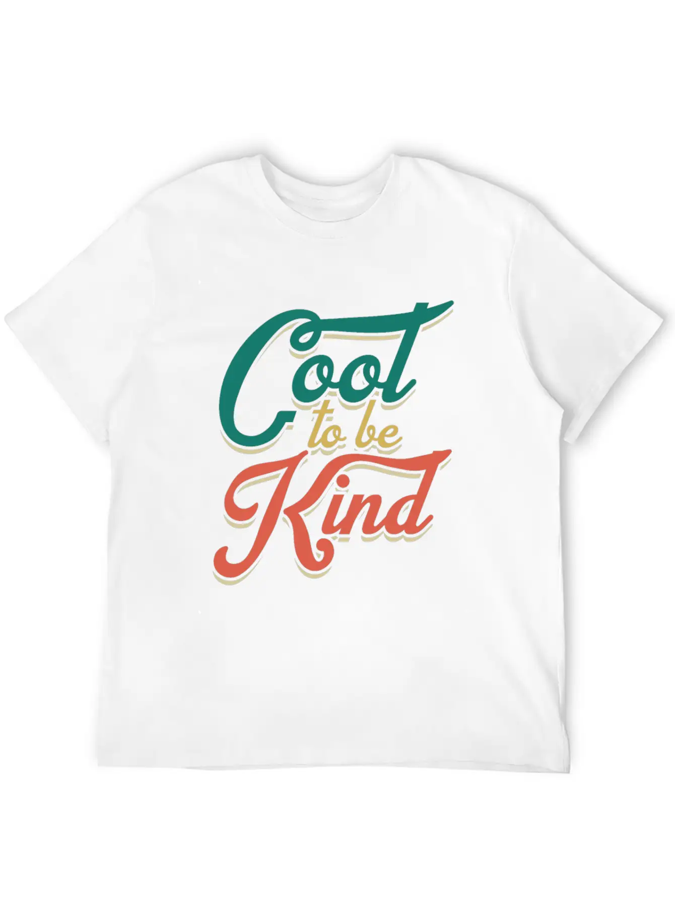 Cool To Be Kind Basic Graphic T-Shirt – Daily Comfort In Soft Cotton