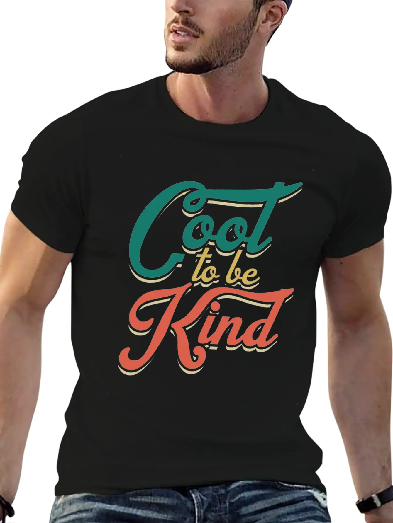 Cool To Be Kind Basic Graphic T-Shirt – Daily Comfort In Soft Cotton