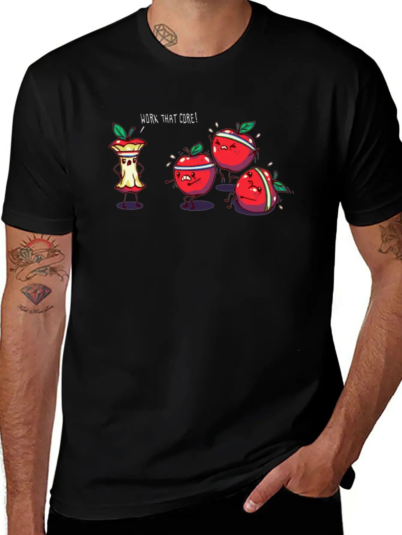 Core Exercises Comfortable Minimalist Graphic Tee – Summer Style Essential