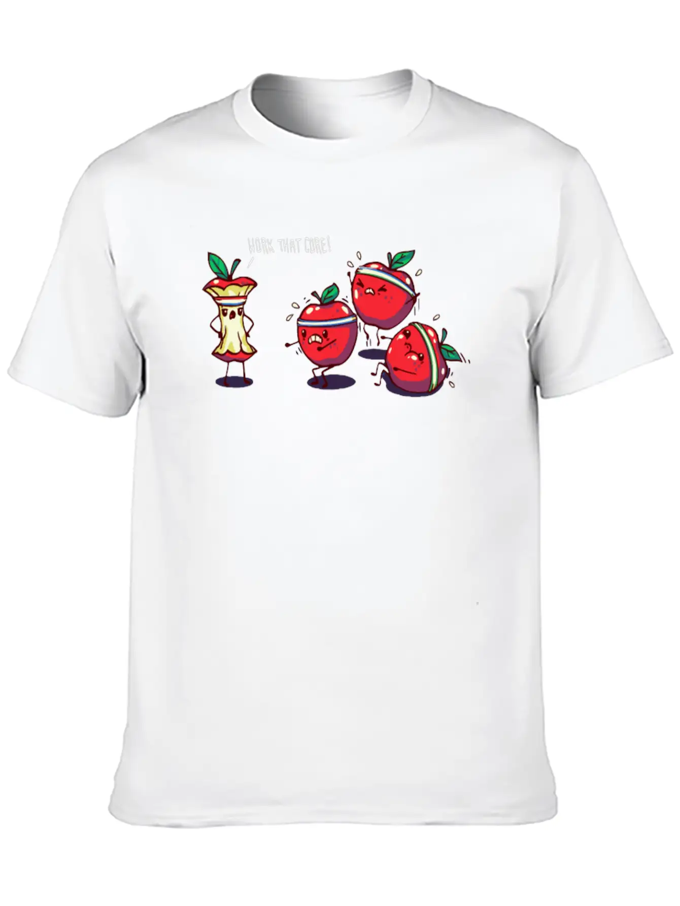 Core Exercises Comfortable Minimalist Graphic Tee – Summer Style Essential