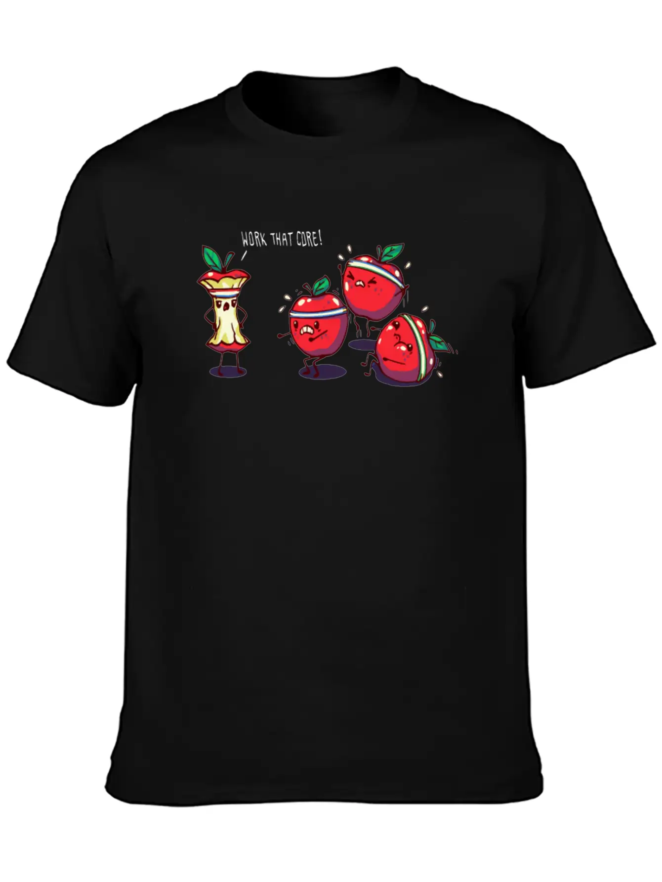 Core Exercises Comfortable Minimalist Graphic Tee – Summer Style Essential