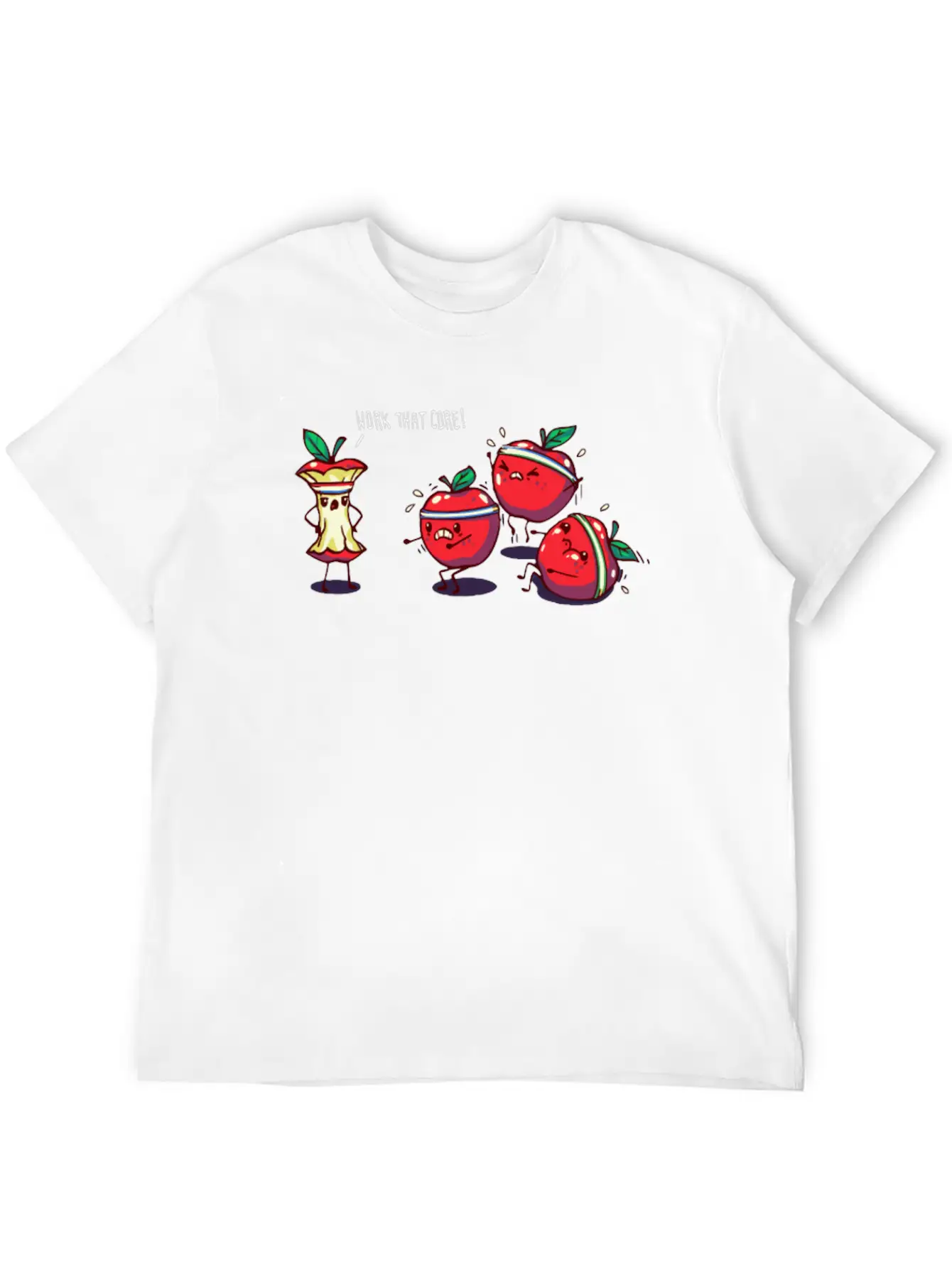 Core Exercises Comfortable Minimalist Graphic Tee – Summer Style Essential