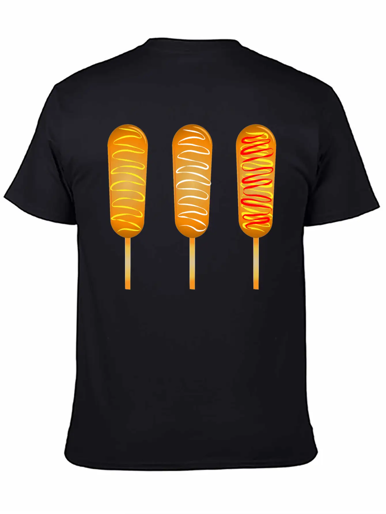 Corn Dogs Timeless Short Sleeve Tee – Comfy And Minimalist Design