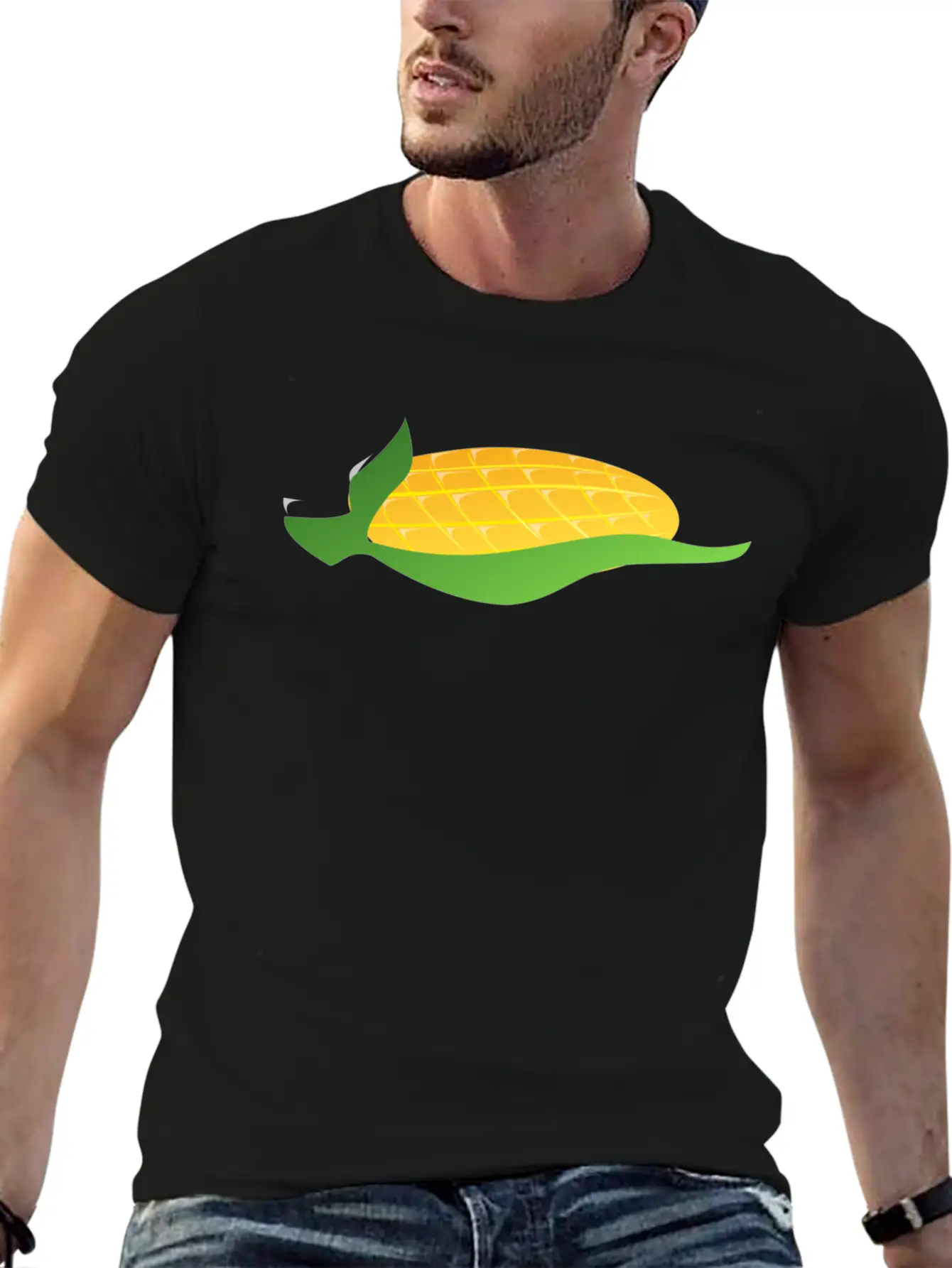 Corn Timeless Short Sleeve Tee – Comfy And Minimalist Design