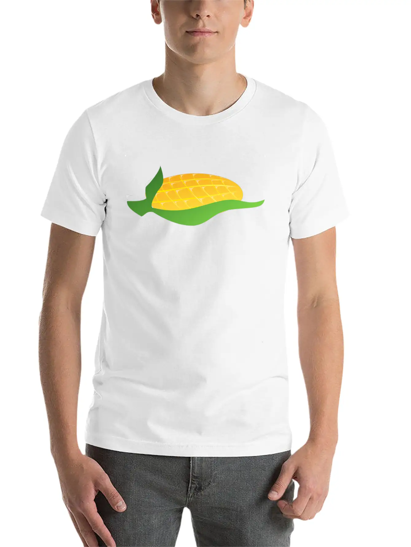 Corn Timeless Short Sleeve Tee – Comfy And Minimalist Design