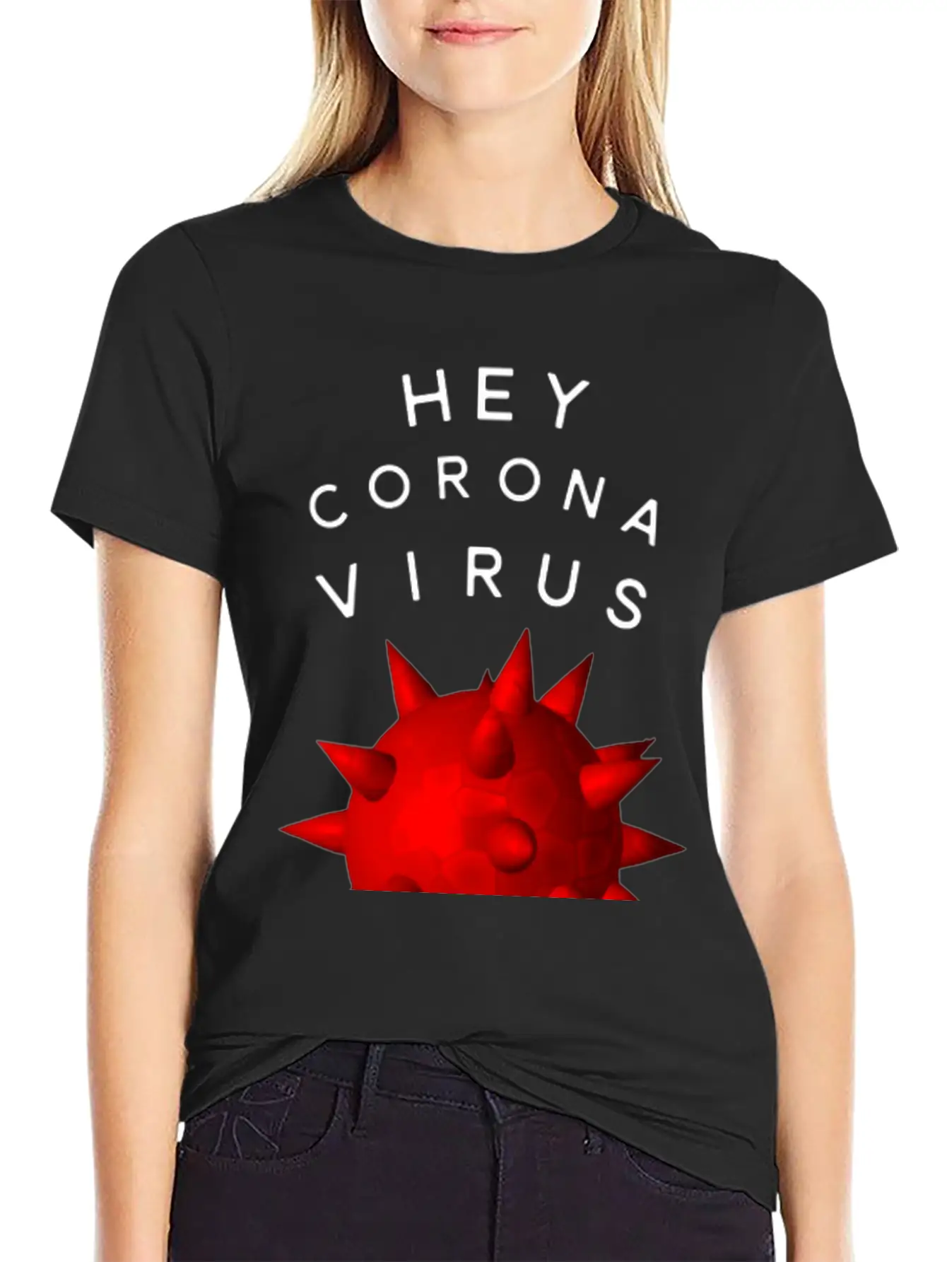 Corona Virus Stylish Everyday T-Shirt – Unisex Basic Cotton Tee