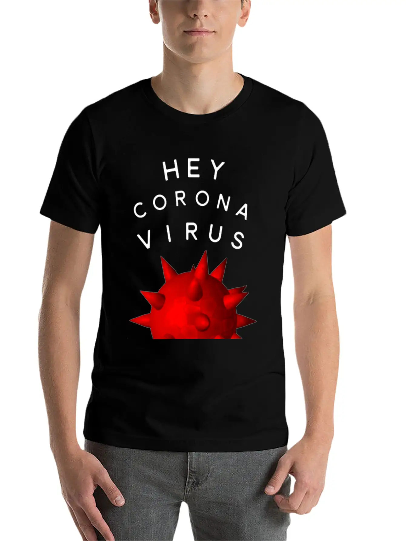 Corona Virus Stylish Everyday T-Shirt – Unisex Basic Cotton Tee