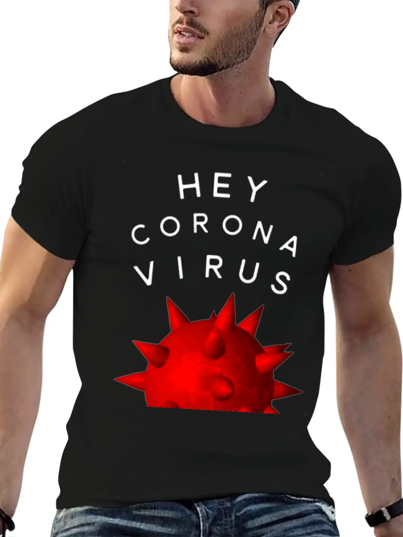 Corona Virus Stylish Everyday T-Shirt – Unisex Basic Cotton Tee