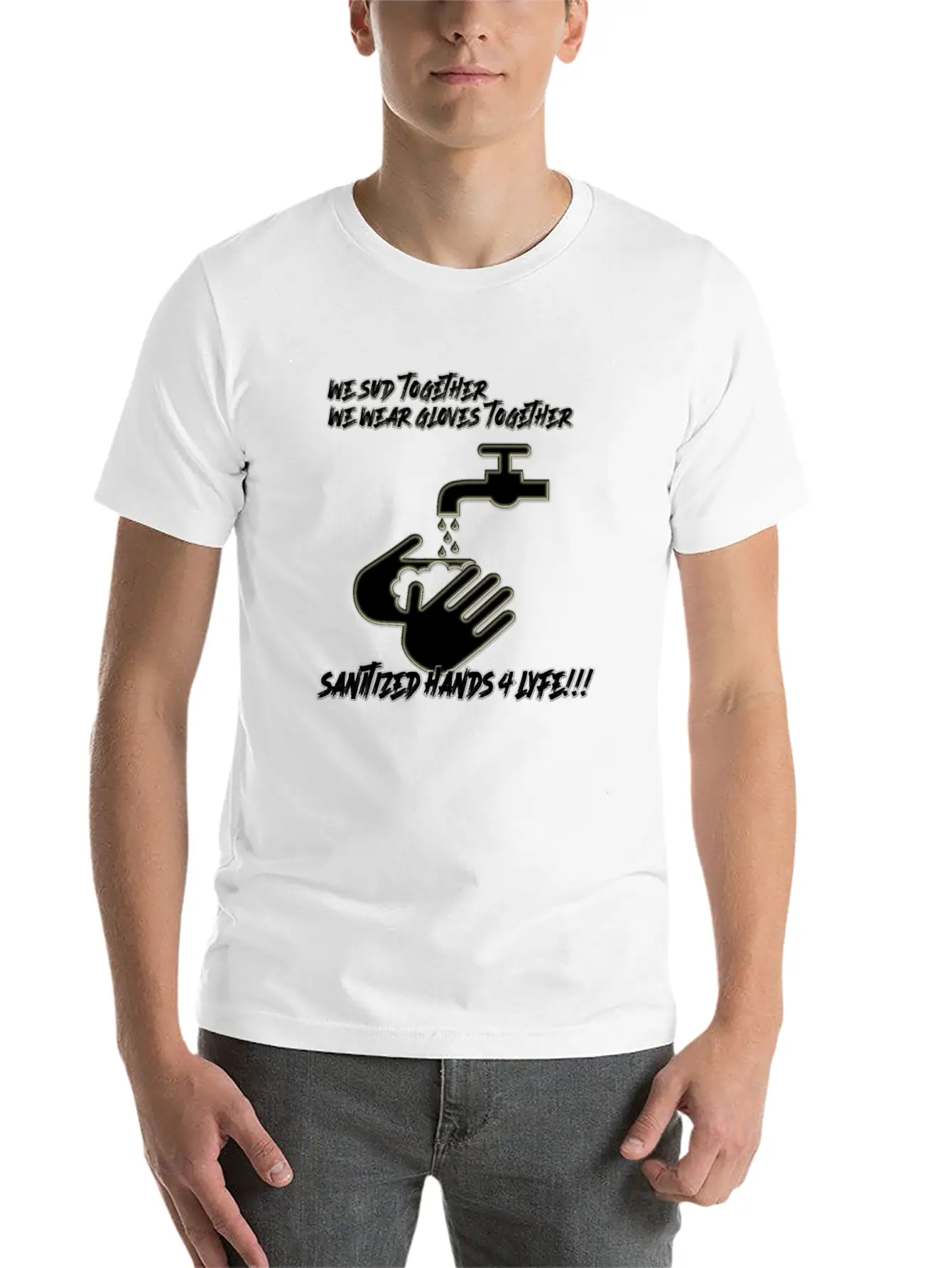 CORONAVIRUS FIGHT5 Timeless Short Sleeve Tee – Comfy And Minimalist Design