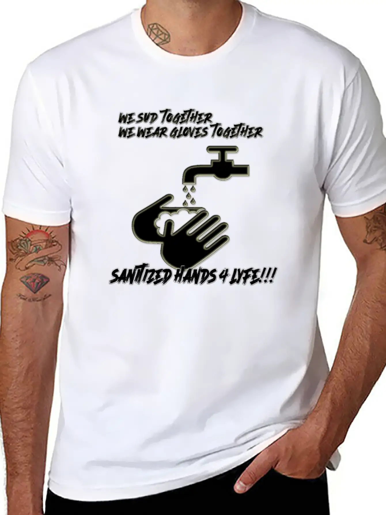 CORONAVIRUS FIGHT5 Timeless Short Sleeve Tee – Comfy And Minimalist Design