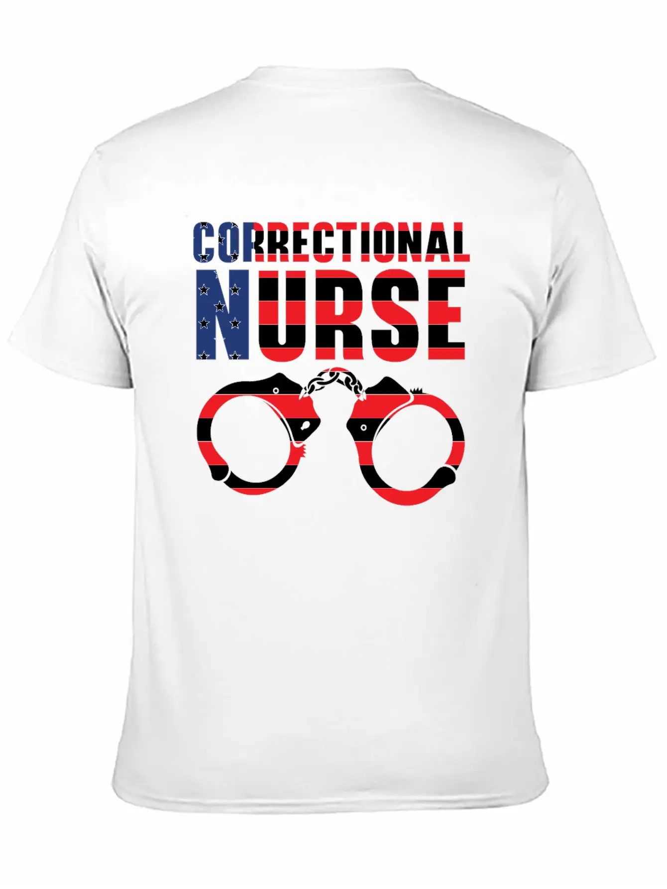 Correctional Nurse Medical Worker Prison Nurse USA Stylish Everyday T-Shirt – Unisex Basic Cotton Tee
